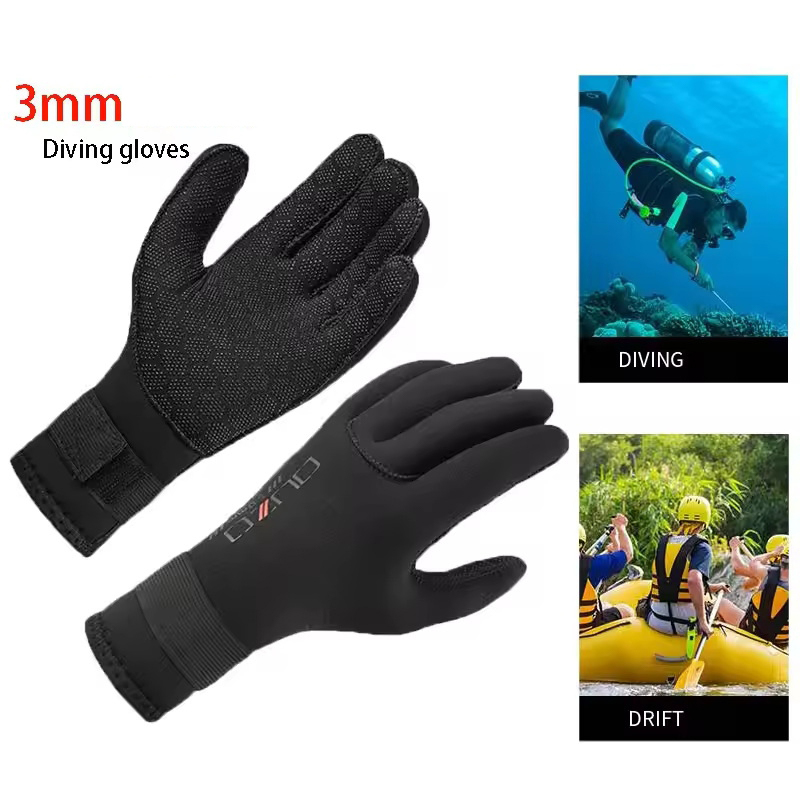 Spearfishing Glove - Neue 3mm/5mm Winter-Speerfisch-Tauchhandschuhe Kratzfeste, strapazierfähige Surf-Tauchhandschuhe