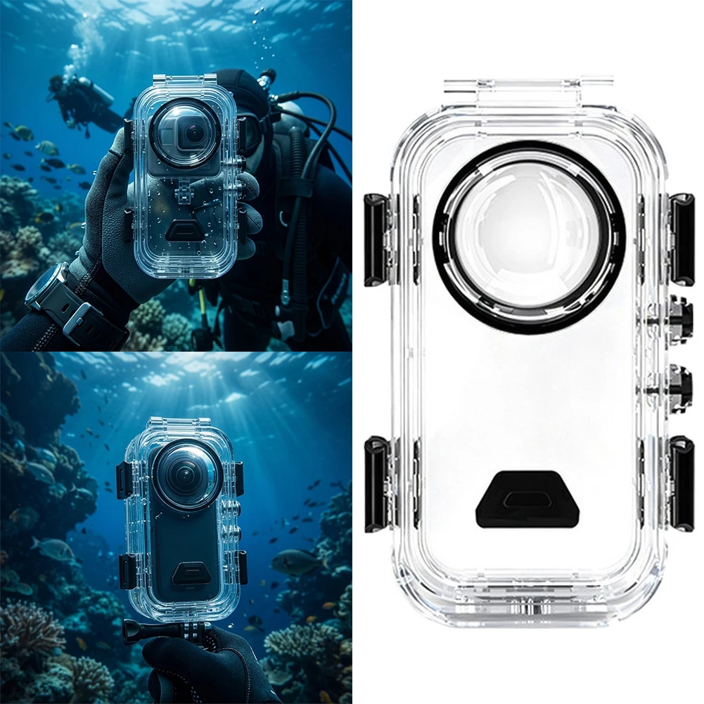 Aquatic Diving - 60M Wasserdichtes Tauchgehäuse mit magnetischem Schnellverschluss