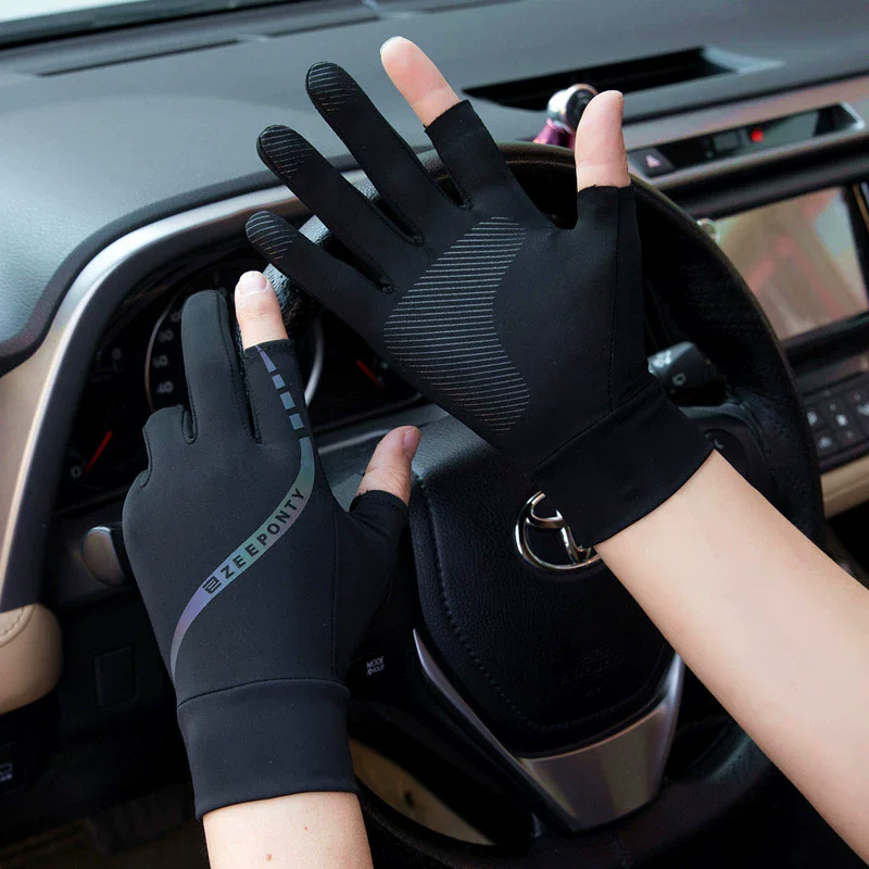 Spearfishing Glove - Männer Sommer Eis Seide Radfahren Handschuhe
