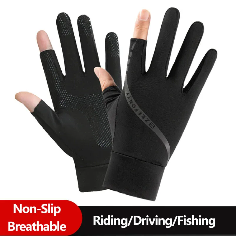 Männer Sommer Eis Seide Radfah – Spearfishing Glove Bewertung und Preis